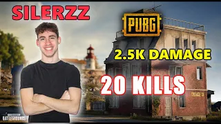 SILERZZ - 20 KILLS (2.5k Damage) - DUO SQUADS - PUBG