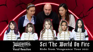 LOVEBITES Reaction Set The World On Fire - Vocal Coach Reacts