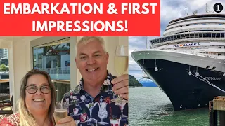 Embarkation & First impressions On Our Holland America Koningsdam Alaskan Adventure from Vancouver