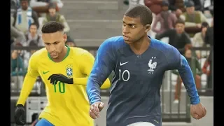 Mbappé vs Neymar - PES 2019 Solo Superstar Gameplay PC