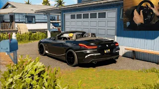 Twin-Turbo BMW Z4 M40i | Realistic driving in Hawaii | The Crew Motorfest (Steering wheel Gameplay)