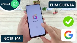 Eliminar Cuenta de Google Xiaomi Redmi Note 10s | Android 12