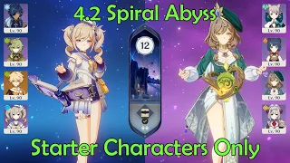 Starter Characters Only: 4.2 Spiral Abyss