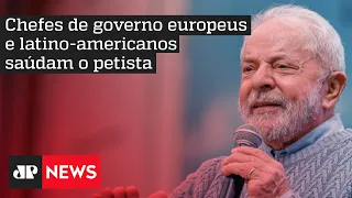 Líderes europeus parabenizam Lula pela vitória
