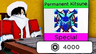 O QUE TROCAM PELA FRUTA KITSUNE PERMANENTE NO BLOX FRUITS