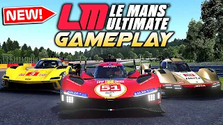 My First Races Playing LE MANS ULTIMATE Early Access Gameplay! AI First Impression, Hypercar & More!