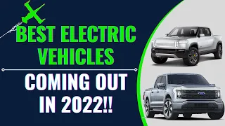 Most Anticipated Electric Vehicle Stocks 2022 List | LCID GGPI RIVN TSLA Stock