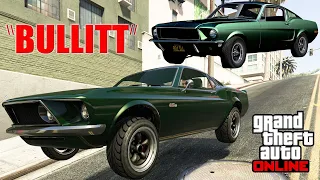 GTA 5 - Movie Build- 1968 BULLITT Mustang - Vapid Dominator GTT Customization