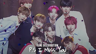 YOUNITE - P.S  I Miss You || Line Distribution