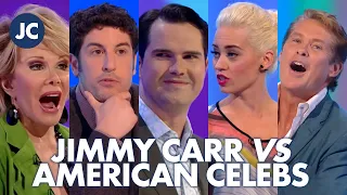 American Celebrities Vs Jimmy Carr! | 8 Out of 10 Cats | Jimmy Carr