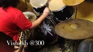 300 bpm blast beats and extreme drumming