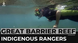 Indigenous rangers work on project to restore Great Barrier Reef