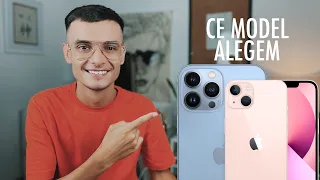 iPhone 13 vs iPhone 13 Pro - Ce model alegem?