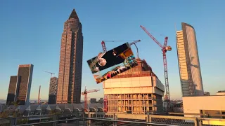 Frankfurt Europa Allee- Skyline Plaza Garten