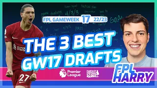 FPL GW17 TOP 3 SQUAD STRUCTURES with @FPLHarry  | Fantasy Premier League Tips 22/23