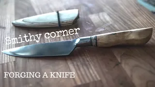 Forged kitchen knife