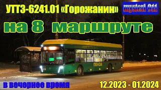 УТТЗ на 8 маршруте (вечером)