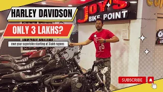 Superbikes at 3Lakhs Rupees Only. Harley Davidson Collection in Kolkata| @joysbikepoint