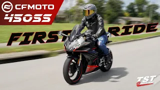 2023+ CFMOTO 450SS First Ride Review by TST Industries