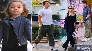 Knox Jolie-Pitt: The handsome appearance of Angelina Jolie's youngest son captivates viewers' hearts