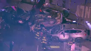 Horrific Chicago crash leaves 2 dead, 10 injured