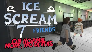 Ice Scream 7 Friends Liz Full Gameplay on Normal, no deaths|Ice Scream 7 By A Twelve