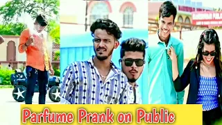 Perfume Prank with a funny twist 🤣 || epic reactions @HS_gurop_ajmer
