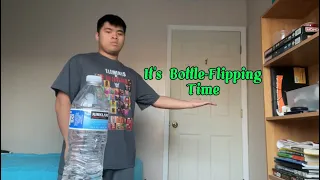 It's Bottle-Flipping Time