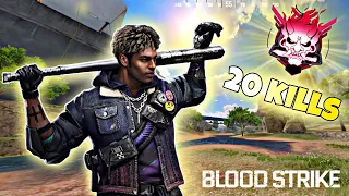 NEW STRIKER Gameplay in Legend | 1 vs 4 | Blood Strike