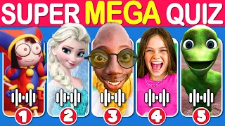 🎵🔥Who Is DANCING & Who is SINGING? | King Ferran, Salish Matter, Diana,Tenge Tenge | Super Mega Quiz