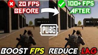 PUBG PC [LATEST] Lag fix | Increase FPS | PUBG PC Fps Boost Guide | Best Settings For PUBG | 2022 |