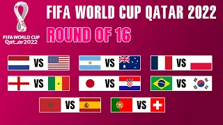 Round of 16: Match Schedule | FIFA World Cup Qatar 2022.