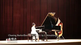 유하은 피아노콩쿠르 초2 특상- Chasing Butterflies Op.63 No.11 by L.Streabbog
