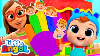 Finger Family Puppet Show | Little Angel Kids Songs & Nursery Rhymes