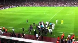 FCBarca/ RealMadrid fight 17th August 2011