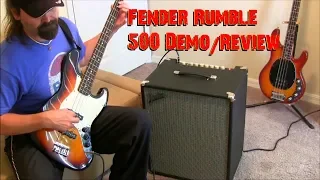 Fender Rumble 500 210 Bass Amp Review