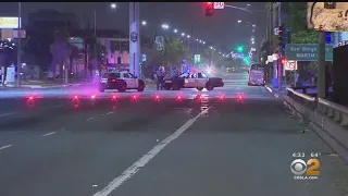 Suspects Fire On Deputies During Wild Pursuit From Compton To Inglewood; Body Found