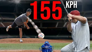 I Faced A Japanese Pitcher Throwing 155 KPH!
