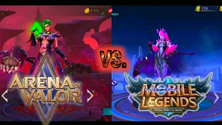 MOBILE LEGENDS VS. ARENA OF VALOR | COMPARISON