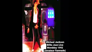 Michael Jackson- Billie Jean Live Wembley 1992 Envisioned in Amateur