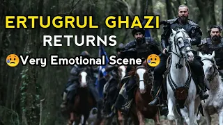 Ertugrul returns and surprises the tribe 🔥 | Ertugrul ghazi