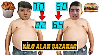 ƏN ÇOX KİLO ALAN QAZANAR - KÖKƏLDİK 😨 ( CƏZALI )