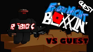 VS Roblox Guest (INCLUDING BOSS FIGHT) | Friday Night Funkin' Mods (Friday Night Bloxxin')