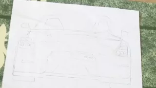 How to draw a Nissan GTR Nismo