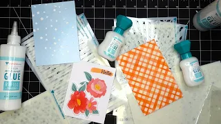 Diamond Press New Stencil Sets, Glue Kits & Craft Caddy Totes Review! New Craft Caddy Colors!