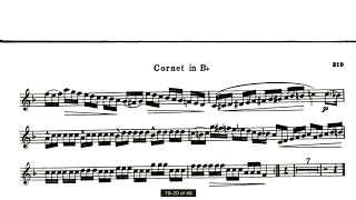 'The Beautiful Snow' from The Arban Trumpet Method