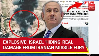 Iran's Missiles Hit 3 IDF Air Bases Not Just Nevatim; Hebrew Daily's Explosive Reveal I Details