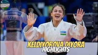 Keldiyorova Diyora (UZB) - The Speed - Top Ippons & Highlights - 柔道 2023