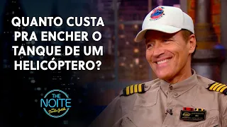 Comandante Hamilton revela quanto custa a hora de voo de um helicóptero | The Noite (29/06/22)