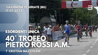 Cristian Mazzoleni vince tra gli Esordienti a Cassinone